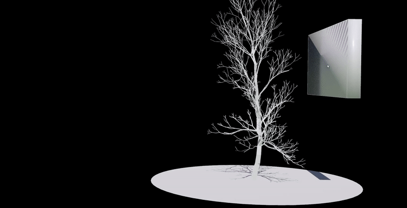Tweak and pose individual branches in real time
